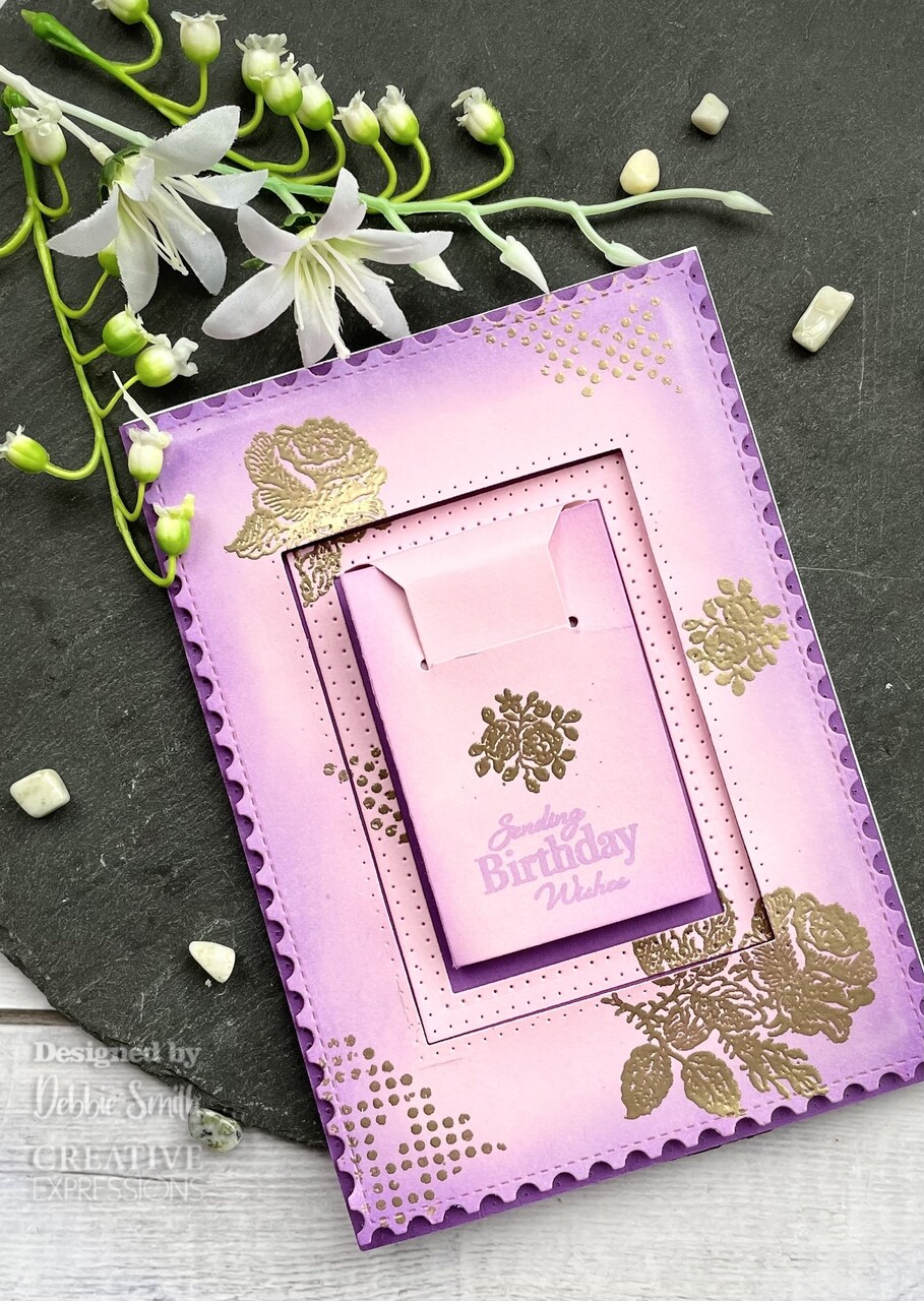 Creative Expressions Craft Dies By Sam Poole-Shabby Basics - Coin Pocket